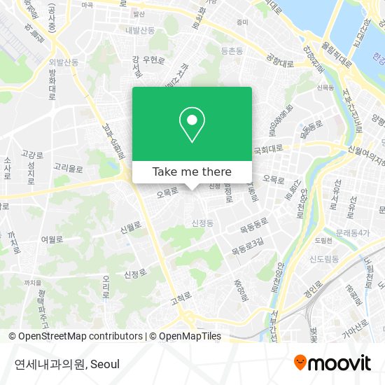 연세내과의원 map