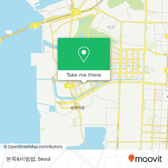 본죽&비빔밥 map
