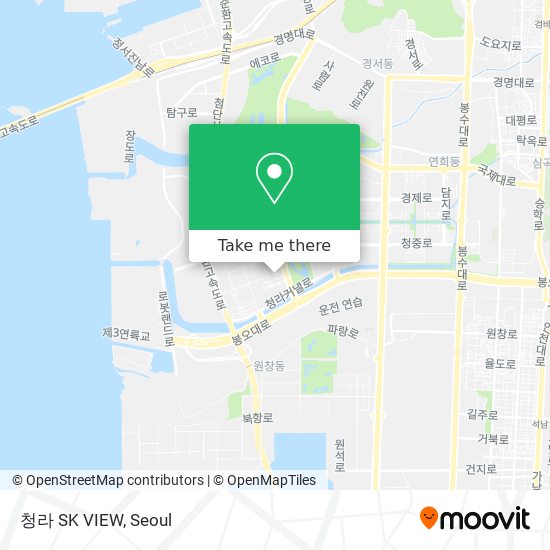 청라 SK VIEW map