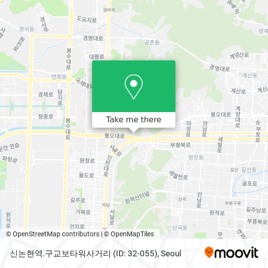 신논현역.구교보타워사거리 (ID: 32-055) map