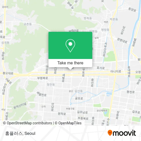 홈플러스 map