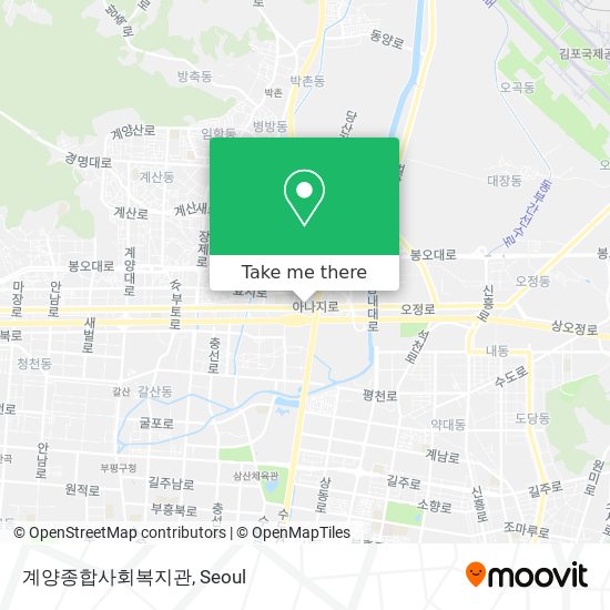 계양종합사회복지관 map