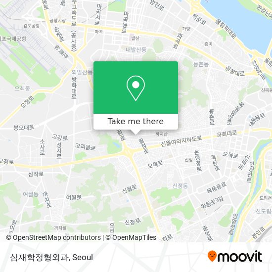 심재학정형외과 map