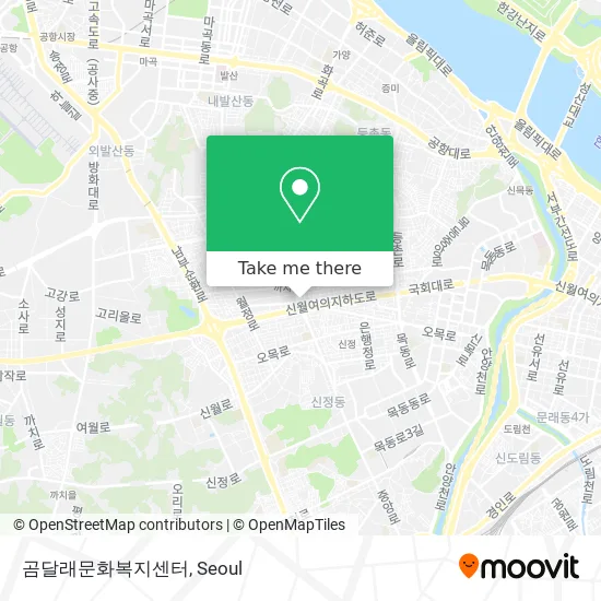 곰달래문화복지센터 map