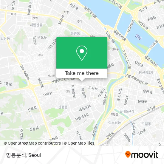 How to Get to 명동분식 in 양천구, 서울시 by Subway or Bus?