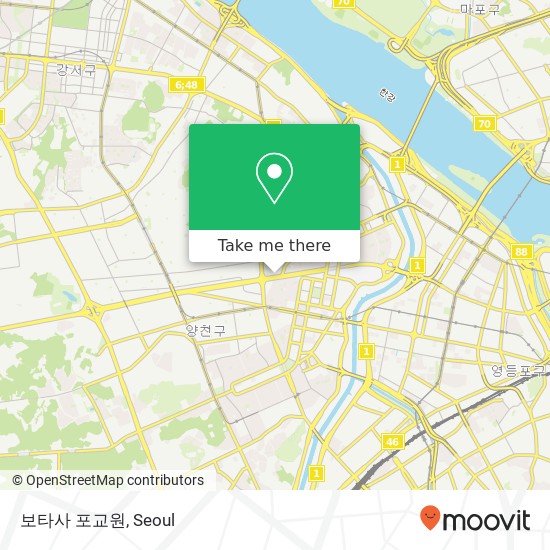 보타사 포교원 map