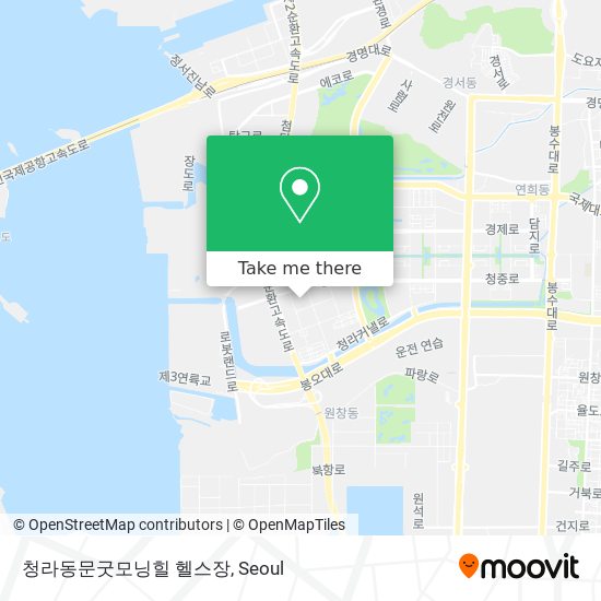 청라동문굿모닝힐 헬스장 map