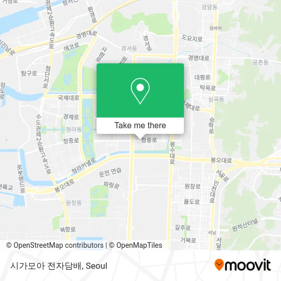 시가모아 전자담배 map