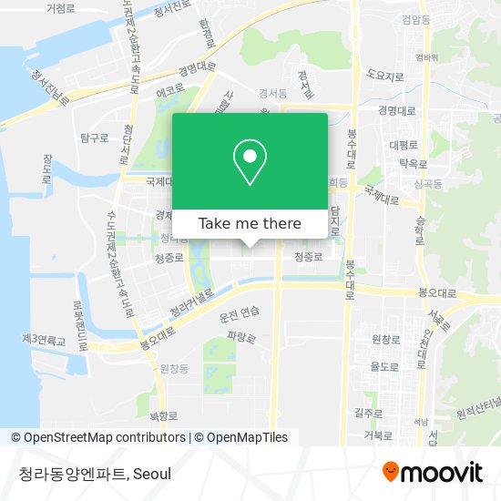 청라동양엔파트 map