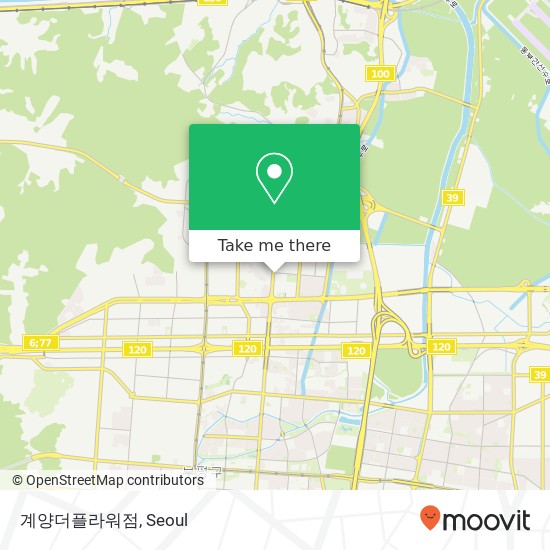 계양더플라워점 map