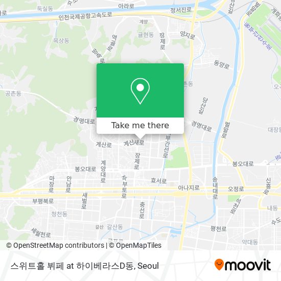 스위트홀 뷔페 at 하이베라스D동 map