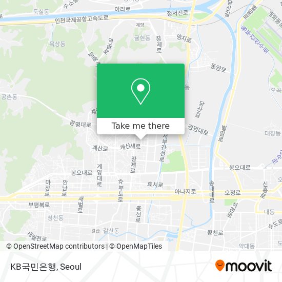 KB국민은행 map