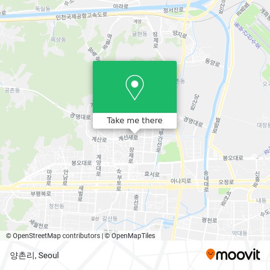 양촌리 map