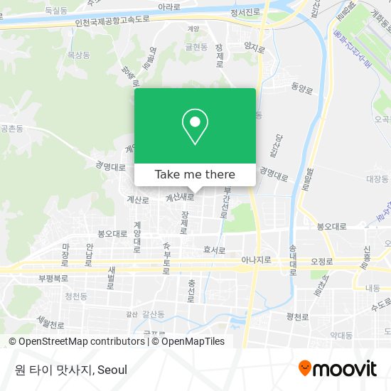 원 타이 맛사지 map