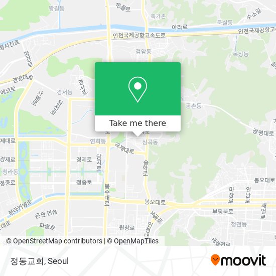 정동교회 map