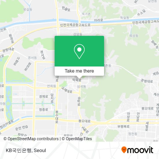 KB국민은행 map