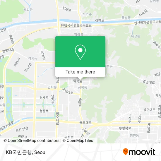 KB국민은행 map