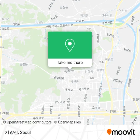 계양산 map