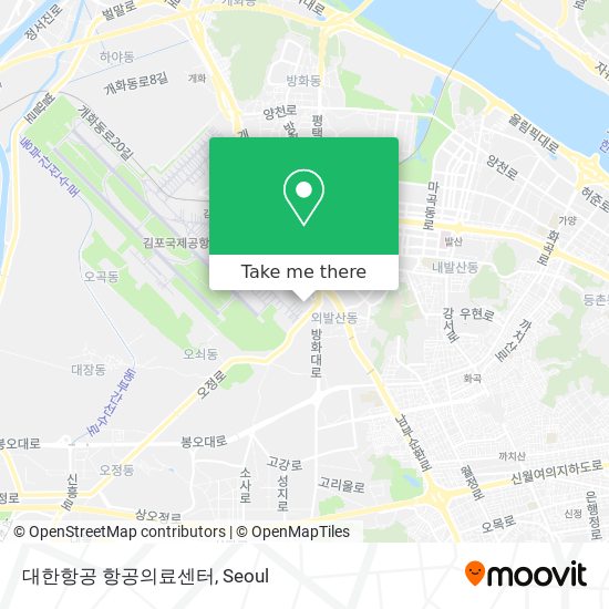 대한항공 항공의료센터 map