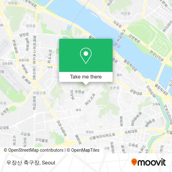 우장산 축구장 map