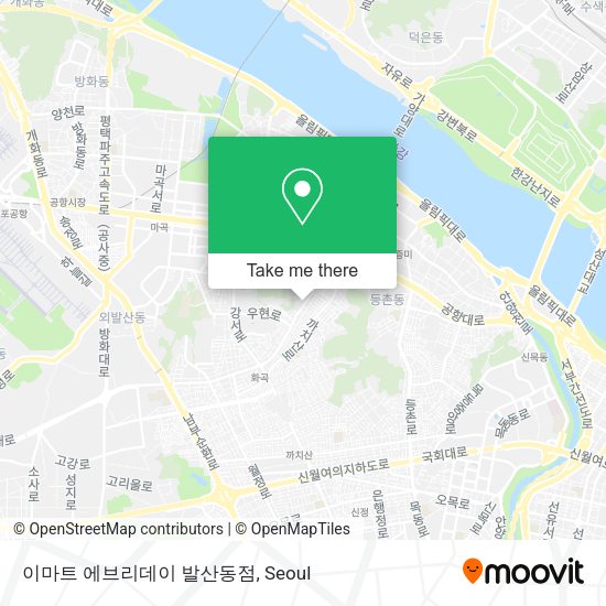 이마트 에브리데이 발산동점 map