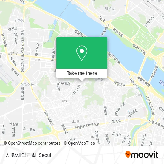 사랑제일교회 map