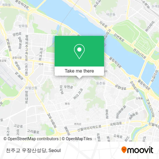 천주교 우장산성당 map