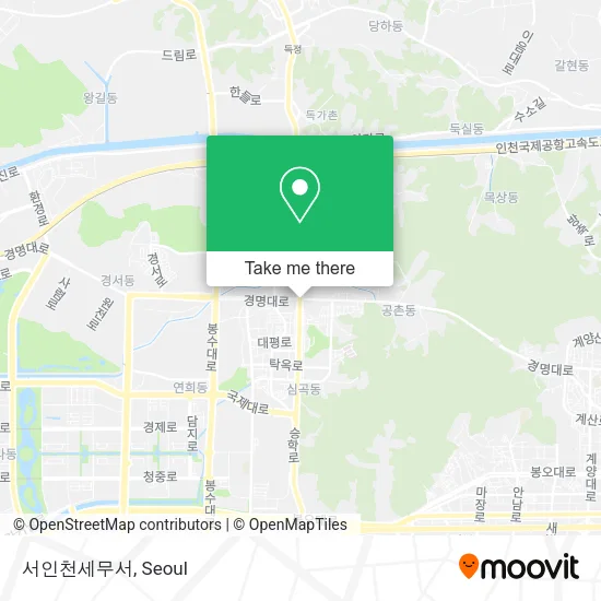 서인천세무서 map