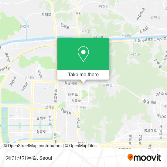 계양산가는길 map