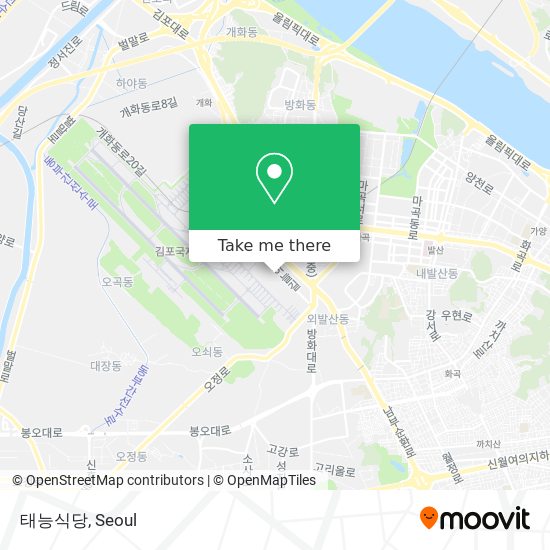 태능식당 map