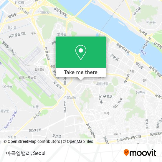 마곡엠밸리 map