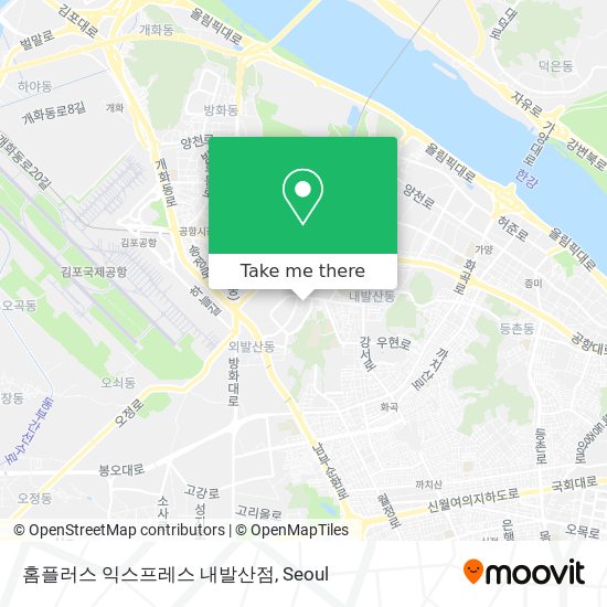 홈플러스 익스프레스 내발산점 map