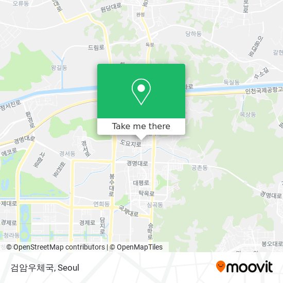 검암우체국 map