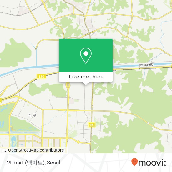 M-mart (엠마트) map