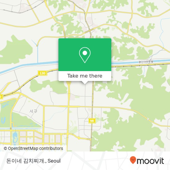 돈이네 김치찌개. map