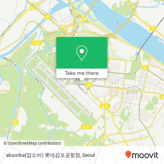 absorba(압소바) 롯데김포공항점 map