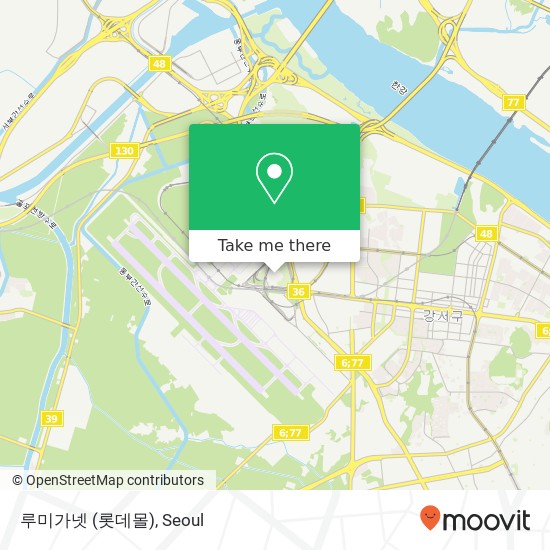 루미가넷 (롯데몰) map