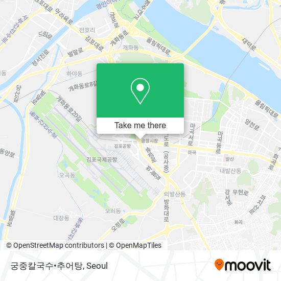 궁중칼국수•추어탕 map