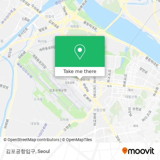 김포공항입구 map