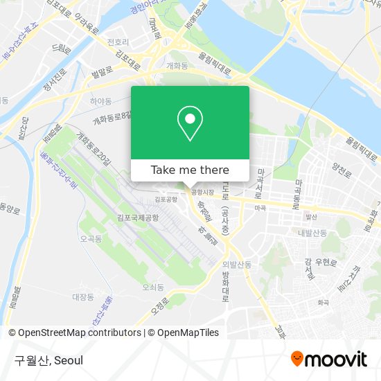 구월산 map