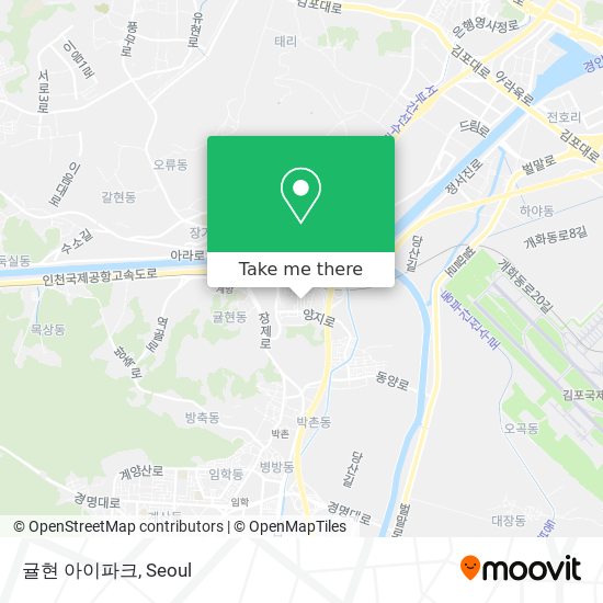 귤현 아이파크 map