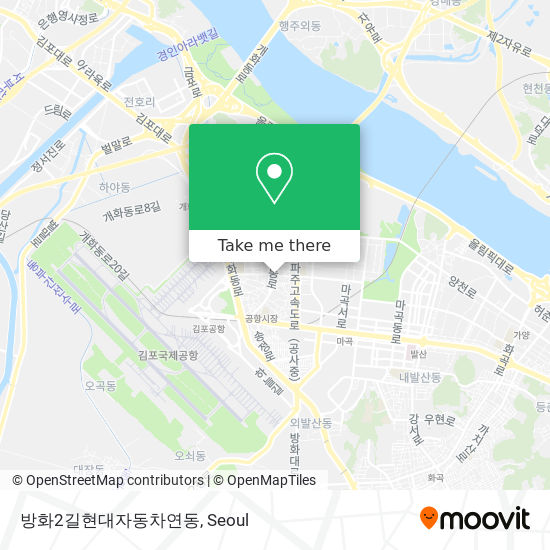 방화2길현대자동차연동 map