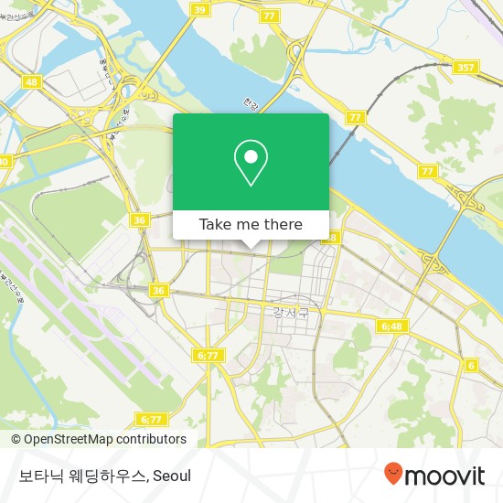 보타닉 웨딩하우스 map