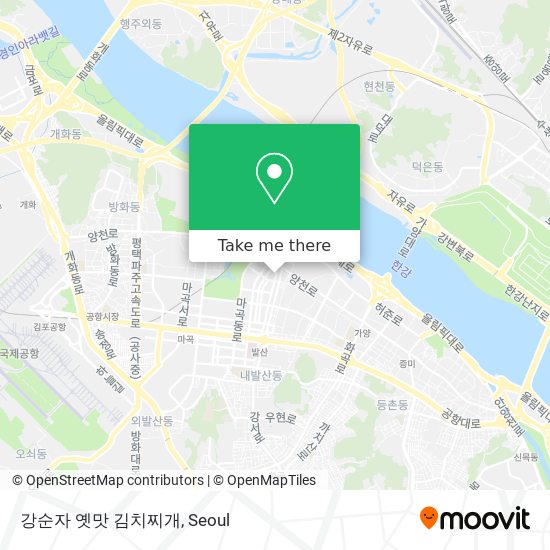 강순자 옛맛 김치찌개 map