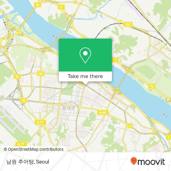 남원 추어탕 map