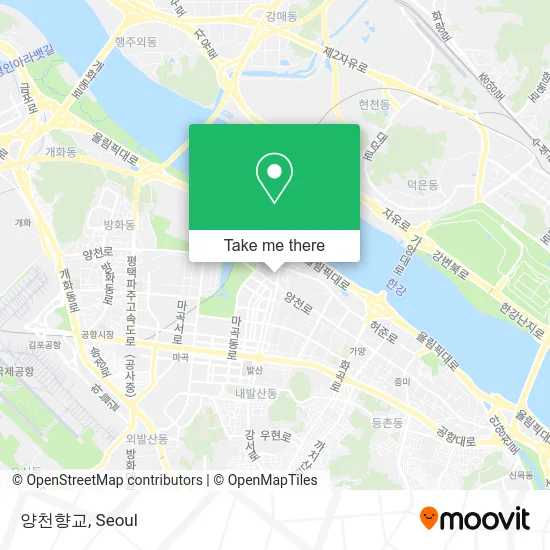 양천향교 map