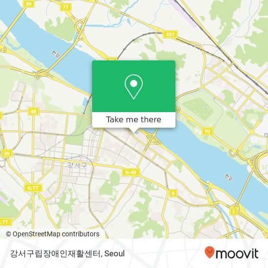 강서구립장애인재활센터 map