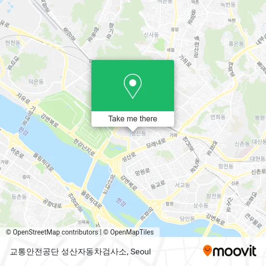 교통안전공단 성산자동차검사소 map