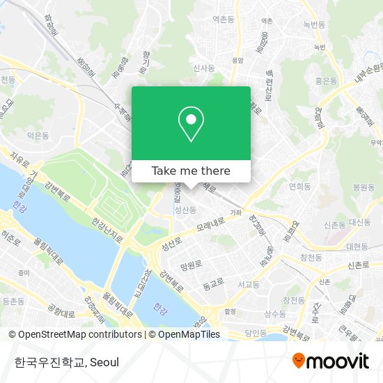 한국우진학교 map