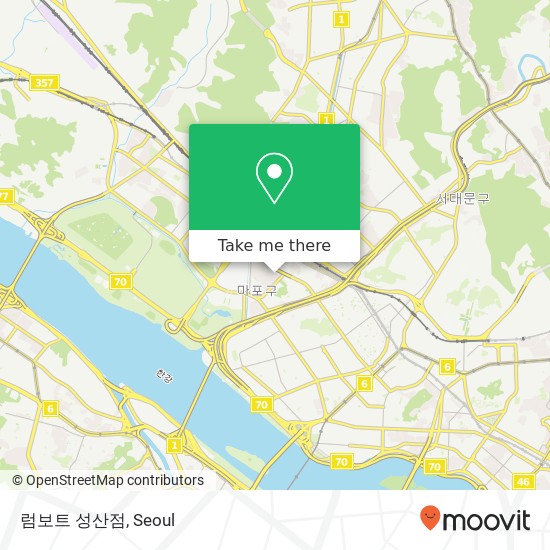 럼보트 성산점 map